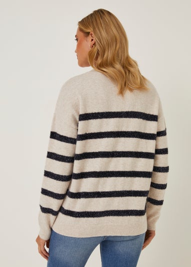 Oatmeal Stripe Jumper