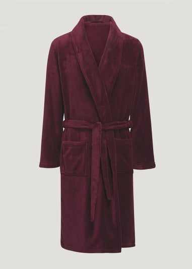 Burgundy Dressing Gown