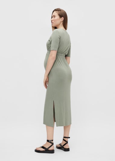 Mamalicious Maternity Alison Green Dress