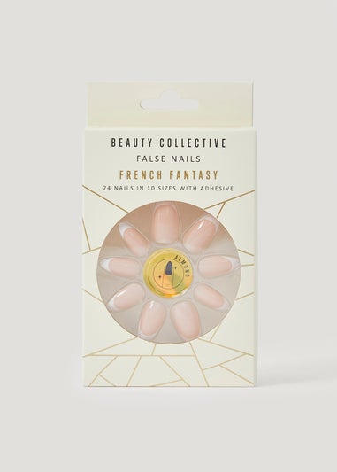 Beauty Collective French Fantasy Almond False Nails