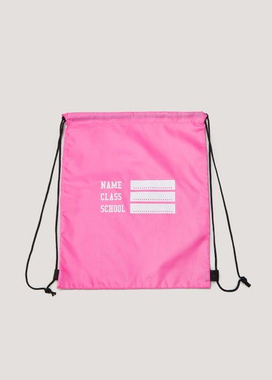 Kids Pink School Pump Bag