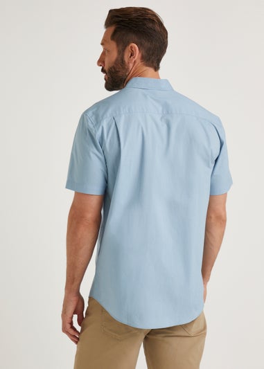 Lincoln Blue Short Sleeve Shirt