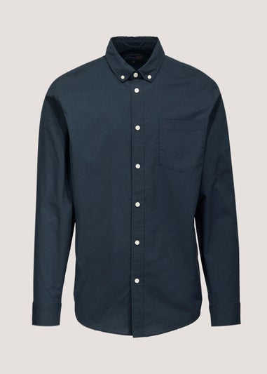 Lincoln Navy Oxford Shirt