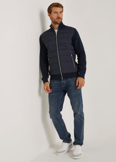 Navy Padded Jacket