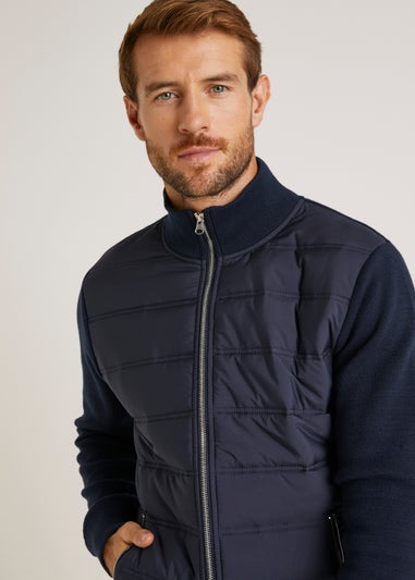 Navy Padded Jacket