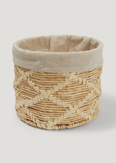 Maize Geometric Storage Basket (25cm x 20cm)