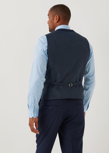 Taylor & Wright Orwell Navy Fit Suit Waistcoat