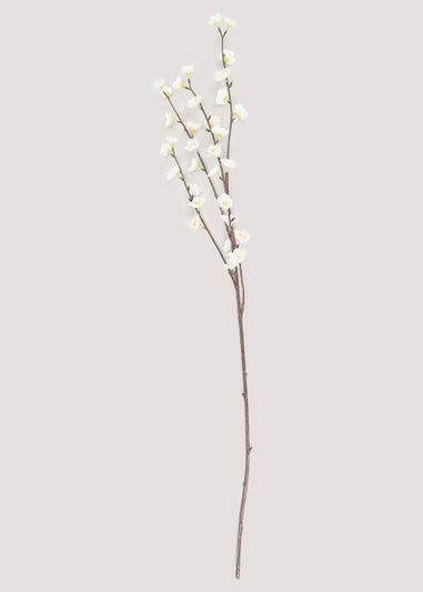 White Blossom Single Stem (85cm)