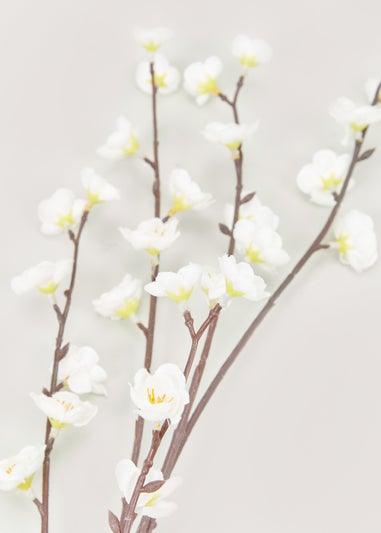 White Blossom Single Stem (85cm)