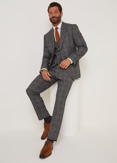 Taylor & Wright Lawrence Grey Tailored Fit Suit Waistcoat