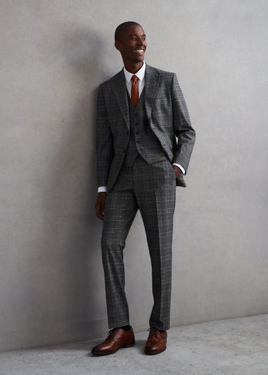 Taylor & Wright Lawrence Grey Tailored Fit Suit Waistcoat