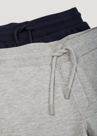 Boys 2 Pack Cuffed Joggers (4-13yrs)
