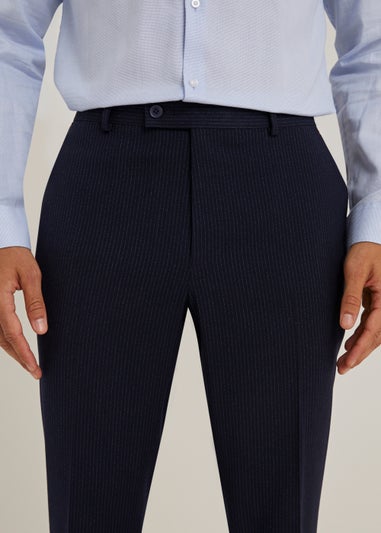 Taylor & Wright Lawrence Grey Tailored Fit Suit Trousers - Matalan