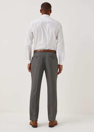 Taylor & Wright Austen Charcoal Regular Fit Suit Trousers