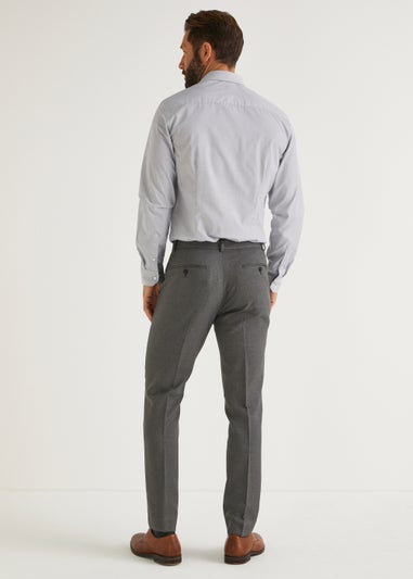 Taylor & Wright Austen Charcoal Slim Fit Suit Trousers