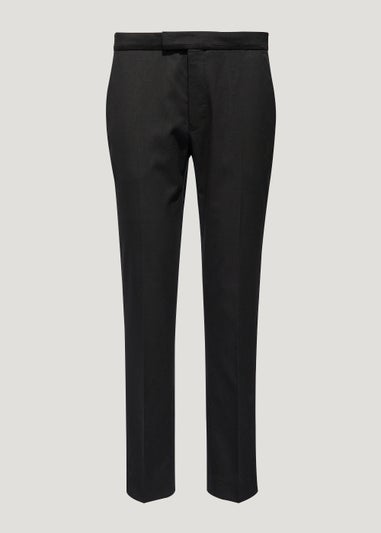 Taylor & Wright Black Slim Fit Dinner Trousers