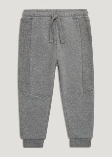 Boys Charcoal Waffle Joggers (9mths-6yrs)