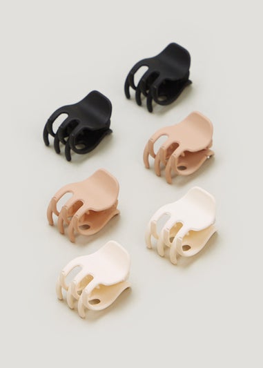 6 Pack Mini Matte Hair Claws