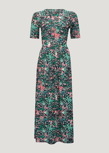 JDY Svan Black Floral Maxi Dress