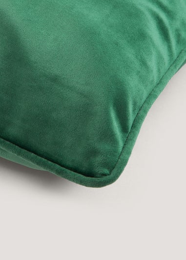 Green Large Velvet Cushion (55cm x 55cm)