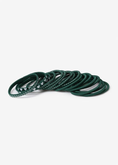 Girls Green School Uniform Bobbles Pack