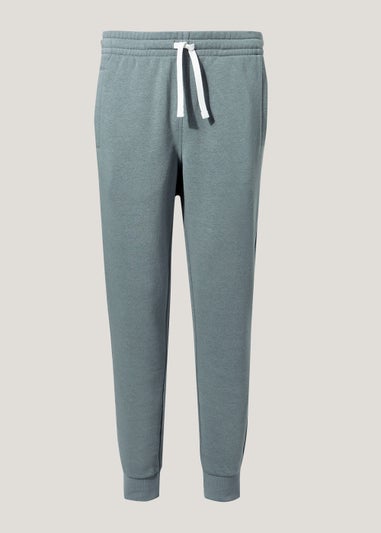 Blue Slim Fit Cuffed Joggers