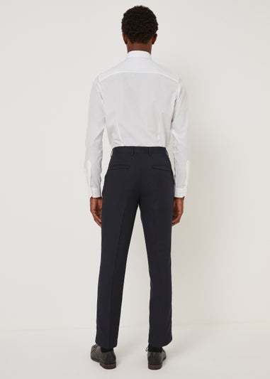 Taylor & Wright Navy Pinstripe Suit Trousers