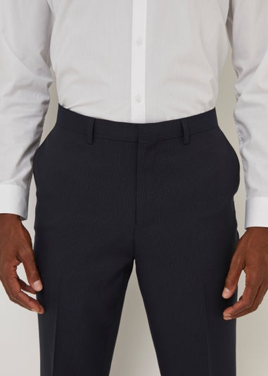 Taylor & Wright Navy Pinstripe Suit Trousers