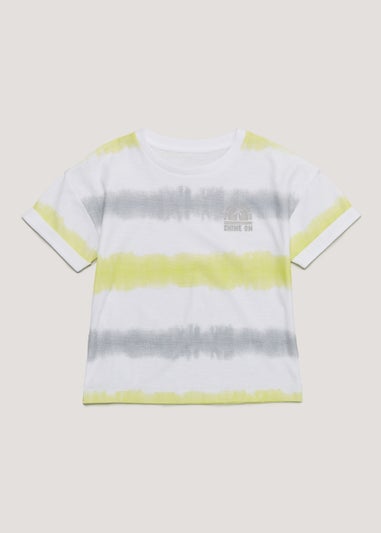 Boys Grey Tie Dye T-Shirt (9mths-6yrs)