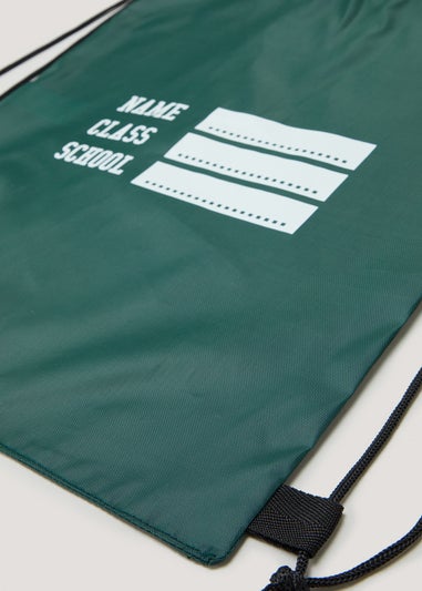Kids Green School Pump Bag