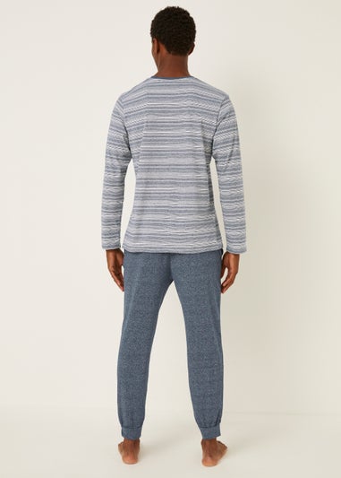 Blue Stripe Pyjama Set