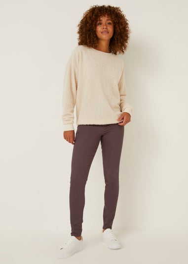 Rosie Purple Push Up Jeggings