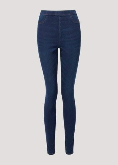 Rosie Dark Wash Pull On Jeggings