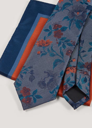 Taylor & Wright Floral Tie & Pocket Square Set