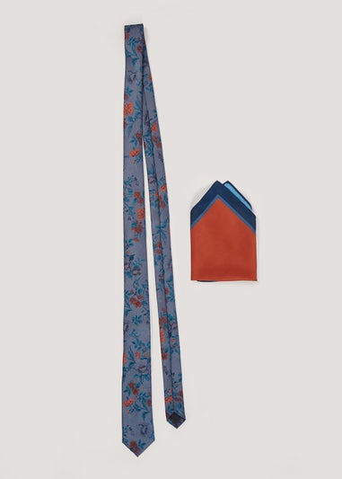 Taylor & Wright Floral Tie & Pocket Square Set