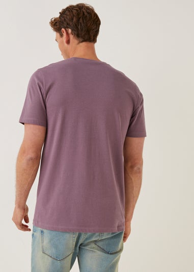 Purple Essential V-Neck T-Shirt
