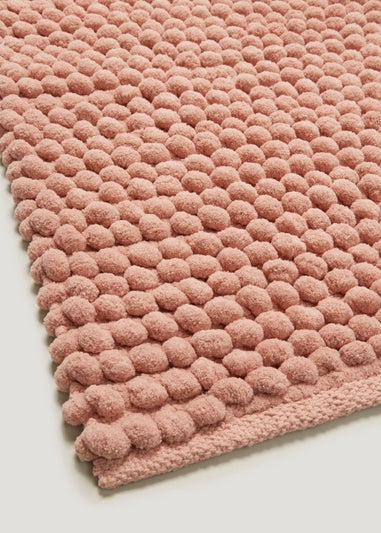 Pink Chunky Bobble Bath Mat (50cm x 80cm)