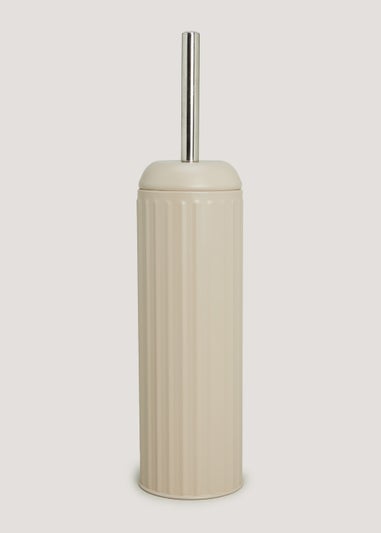 Natural Ridged Metal Toilet Brush (41cm x 9cm)