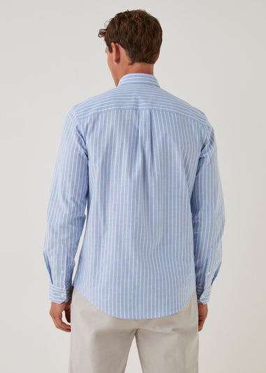 Blue Stripe Oxford Shirt