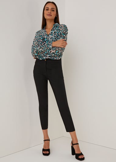 Et Vous Black Capri Trousers