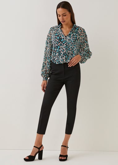 Buy Double Cloth Cropped Trousers Online in UAE from Matalan