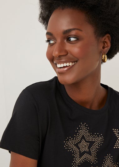 Black Star Stud T-Shirt