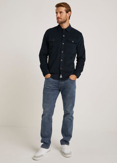 Navy Cord Shirt