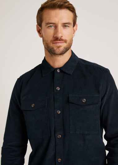 Navy Cord Shirt