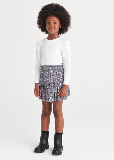 Girls Summer Top & Skirt Set (4-13yrs)