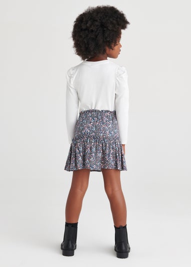 Girls Summer Top & Skirt Set (4-13yrs)