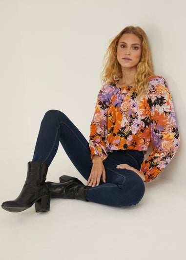 JDY Isabella Floral Print Top