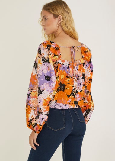 JDY Isabella Floral Print Top