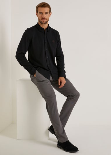Black Jersey Shirt