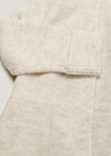 Girls Cream Super Soft Cardigan (4-13yrs)